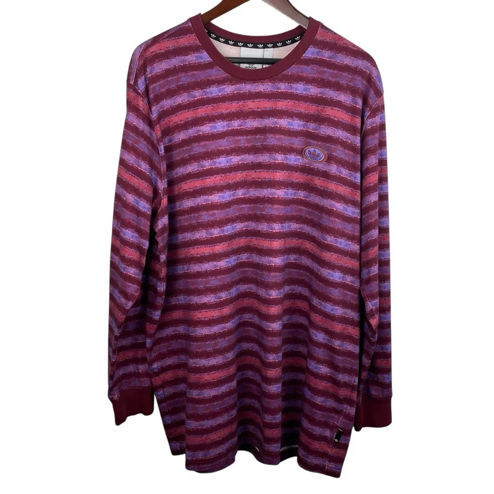 Adidas Originals | 90’s Long Sleeve The Stripes Shirt